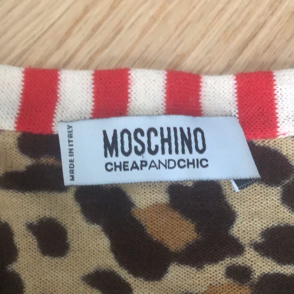 MOSCHINO LEOPARD CARDIGAN - Picture 6 of 10